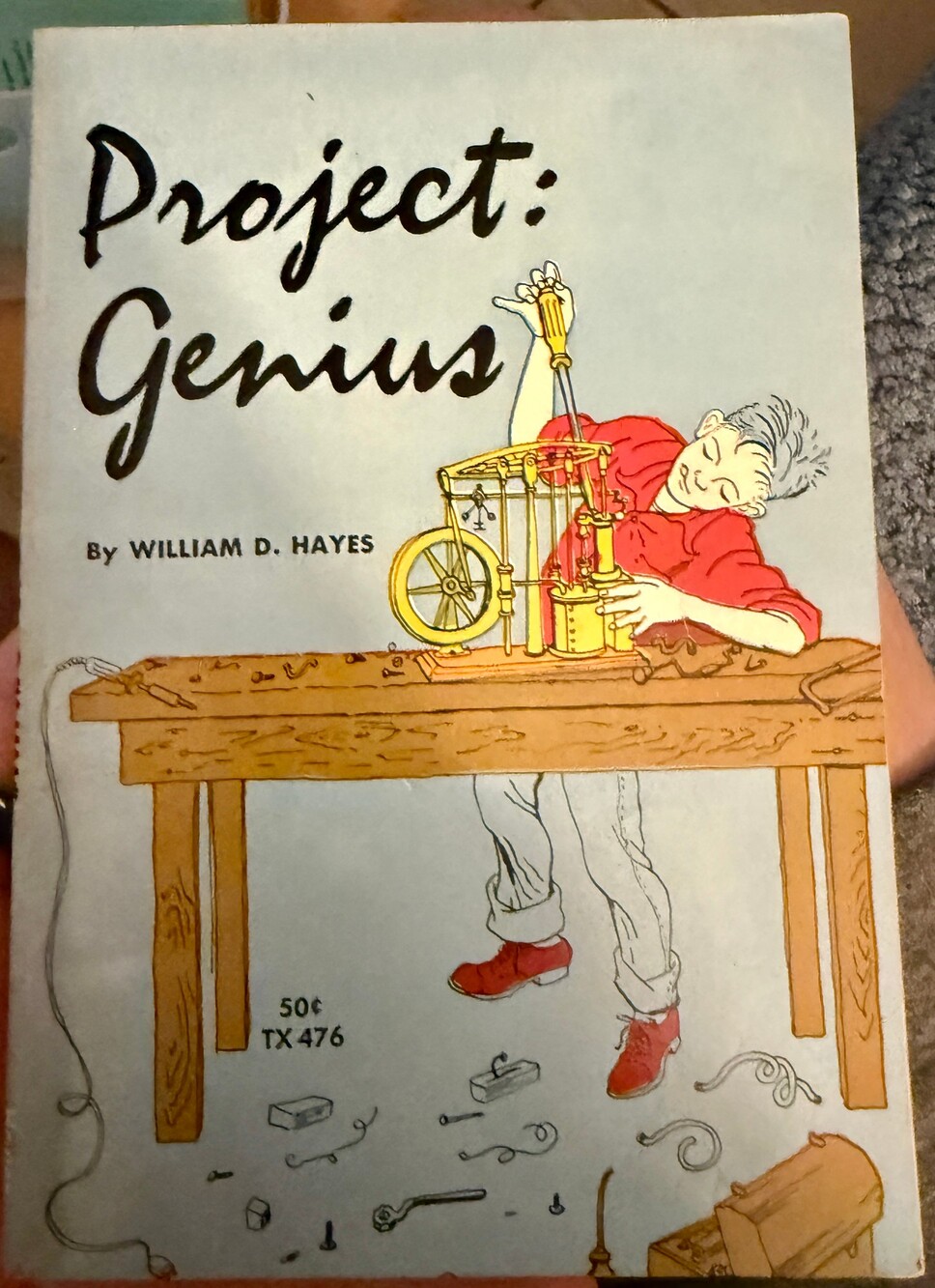 Scholastic Book Services Project: Genius by William D. Hayes 1968 Paperback
